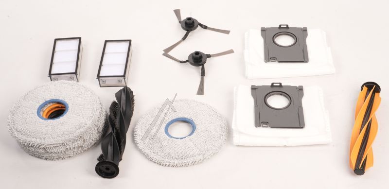 RAK76 20010100002007 1X HYPERSTREAM ANTI-VERHEDDERUNGS-DUOBÜRSTE 2X SEITENBÜRSTE 2X STAUBBOXFILTER 2X STAUBBEUTEL 6X VERS. MOPPS (2X