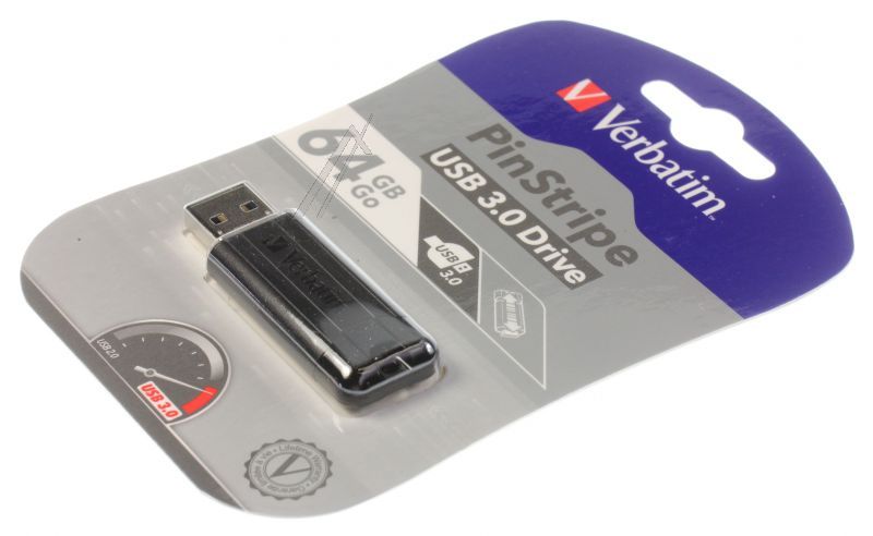 49318 USB3.0 64GB HI-SPEED STORE N GO LAUFWERK (SCHWARZ)