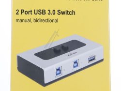 87667 UMSCHALTER USB 3.0 2 PORT MANUELL BIDIREKTIONAL