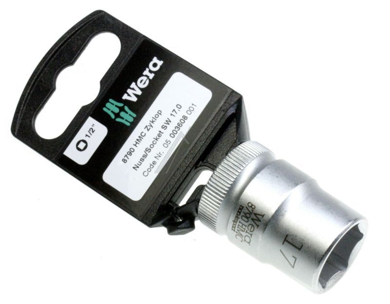 8790 HMC 05003608001 STECKSCHLÜSSELEINSATZ 8790 HMC ZYKLOP NUSS SW17,0
