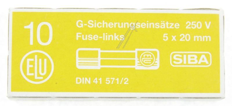 0,315A-M FUSE 5X20 X10 OSIGURAČ