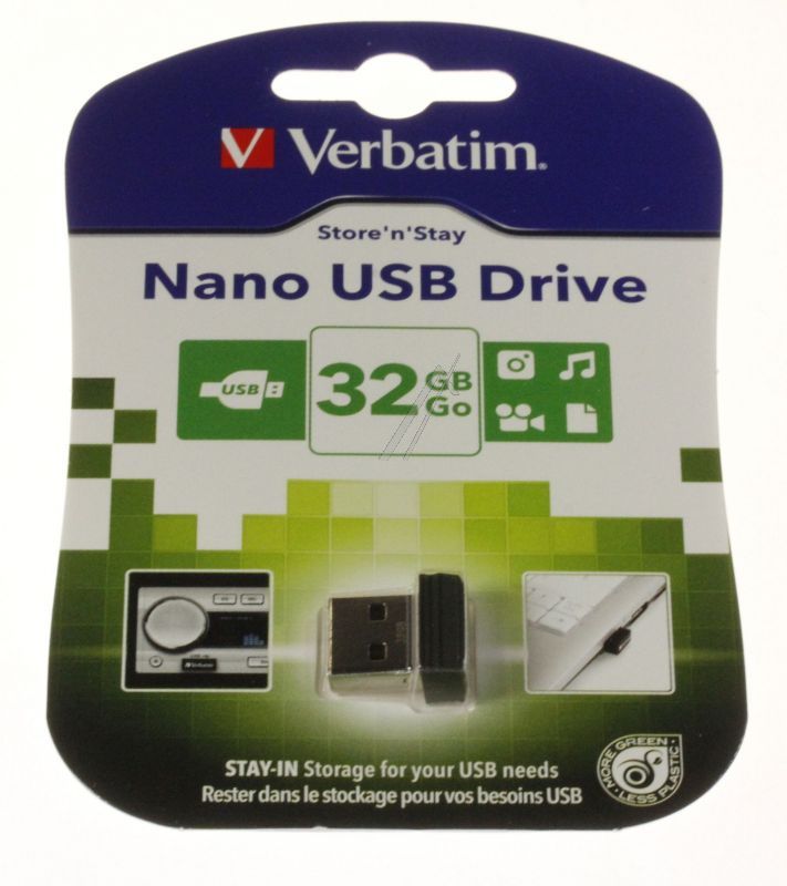 98130 USB DRIVE 2.0 NANO 32GB STORE  N  STAY