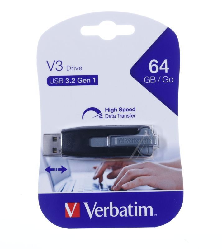 49174 USB FLEŠ MEMORIJA 3.2 GEN1, 64 GB, STORE ‘N’ GO V3