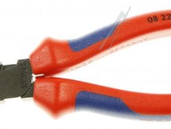 08 22 145 KRAFT-SPITZ-KOMBIZANGE POLIERT 145MM MIT MEHRKOMPONENTEN-GRIFFEN