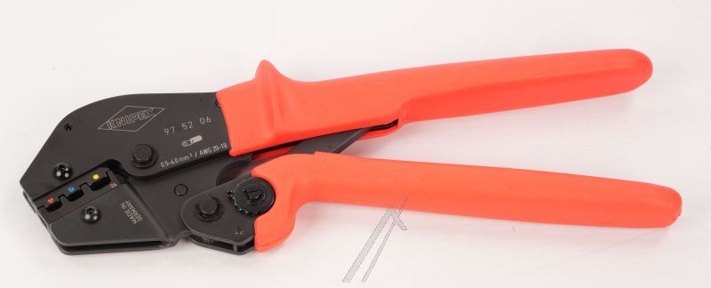 97 52 06 CRIMPZANGE FÜR KABELSCHUHE, STECKVERBINDER, STOSSVERBINDER