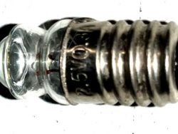 2,5V-0,3A-0,75W E10-SKALENLÄMPCHEN NF-BRILLANT