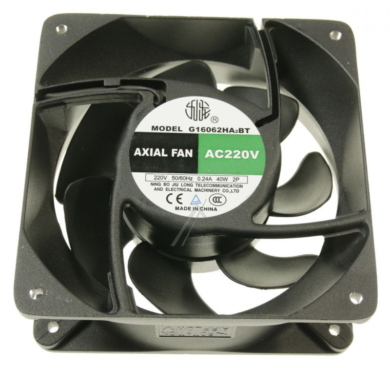 G16062HA2BT AXIALLÜFTER 160X160X62 230V 0,24A