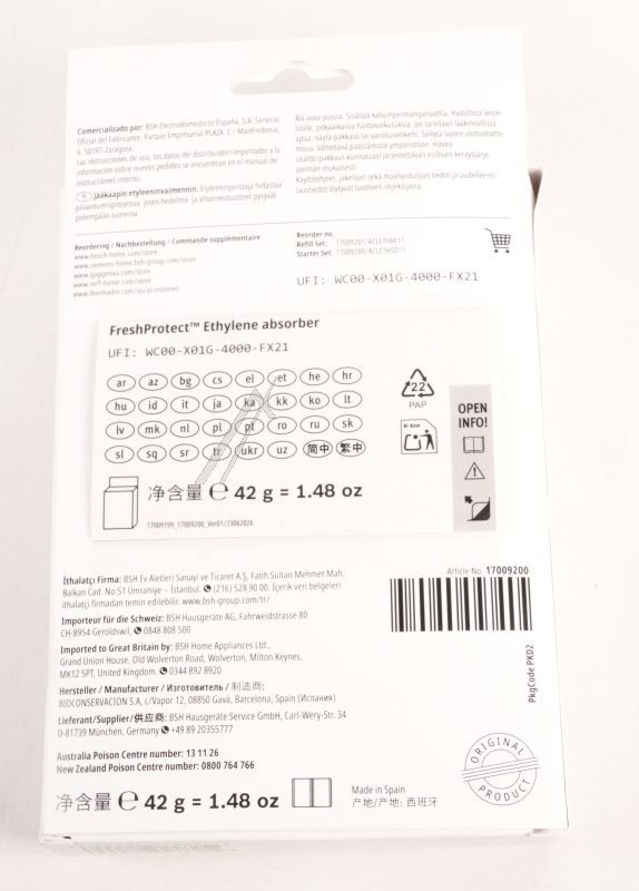 17009200 FRESHPROTECT™ ETHYLEN-ABSORBER STARTER-SET