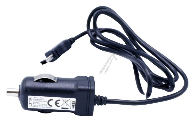 KFZ-LADEKABEL (12V/ 24V) FÜR MINI-USB MIT INTEGRIERTER TMC