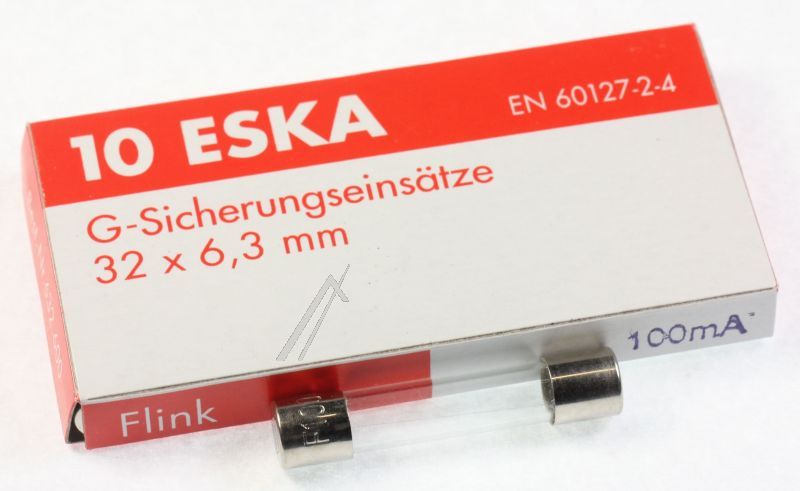 0,1A-F US-FEINSICHERUNG 6,3X32 INHALT:10STK