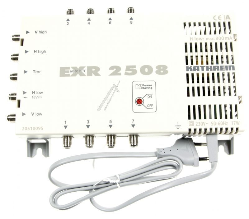 EXR 2508 20510095 MULTISCHALTER 5 AUF 8 5-862 UND 4X950-2150MHZ