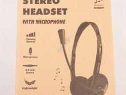 HS0055 LOGILINK STEREO-HEADSET MIT MIKROFON