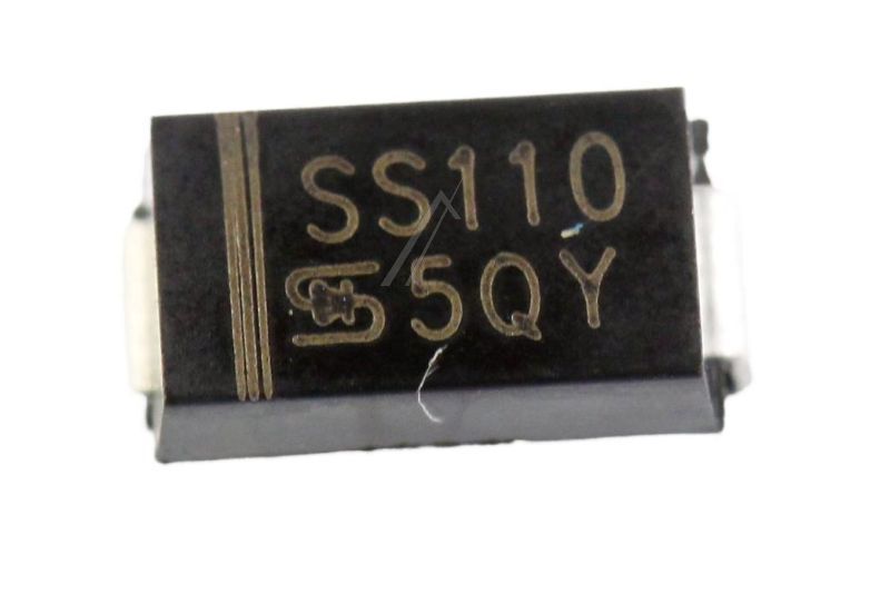 100V-1A SS110 SMD-SCHOTTKY-DIODE,  DO-214AC/ SMA