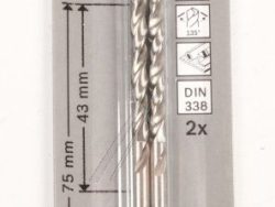 2.608.585.916 BURGIJA ZA METAL HSS-G,  DIN 338