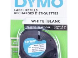 S0721660 TRAKA ŠTAMPAČA U BOJI CRNA I BELA 12MM/ 4M DYMO PLASTIKBAND