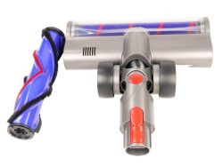 S0268-2 BÜRSTE ELEKTRISCH ROTIEREND ALTERNATIV FÜR DYSON 972182-03 (V7/ V8/ V10/ V11/ V15) MIT LED EXTRA BÜRSTE (GLATT)