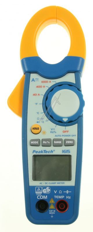 1615 P 1615 DIGITAL-ZANGENMESSGERÄT/ CLAMP METER, 3 3/ 4-STELLIG/ DIGITAL, 1000A