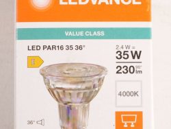 LED PAR163536 2.4W LED PAR163536 2.4W 840 GU10 P LEDV