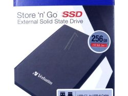 32180 256GB STORE  N  GO SLIM PORTABLE SSD USB 3.2 GEN 1/ USB-C FESTPLATTE SCHWARZ