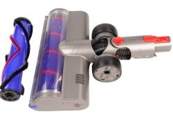 S0268-2 BÜRSTE ELEKTRISCH ROTIEREND ALTERNATIV FÜR DYSON 972182-03 (V7/ V8/ V10/ V11/ V15) MIT LED EXTRA BÜRSTE (GLATT)