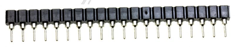 SIL-20 W35520TRC BUCHSENLEISTE 20-POLIG 1-REIHIG RASTER 2.54MM