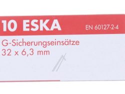 0,315A-F US-FEINSICHERUNG 6,3X32 INHALT:10STK. -ROHS-KONFORM-