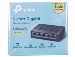 LITEWAVE LS1005G GIGABIT ETHERNET SWITCH 5 PORT DESKTOP