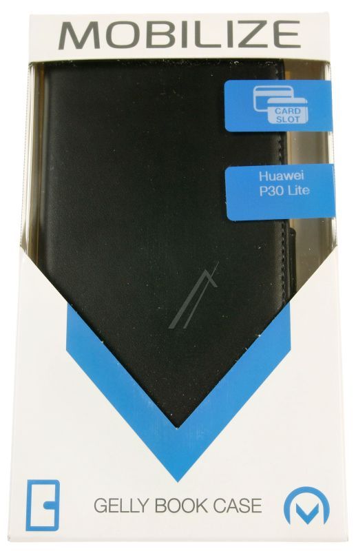 25102 CLASSIC GELLY WALLET BOOK CASE HUAWEI P30 LITE/ P30 LITE NEW EDITION SCHWARZ