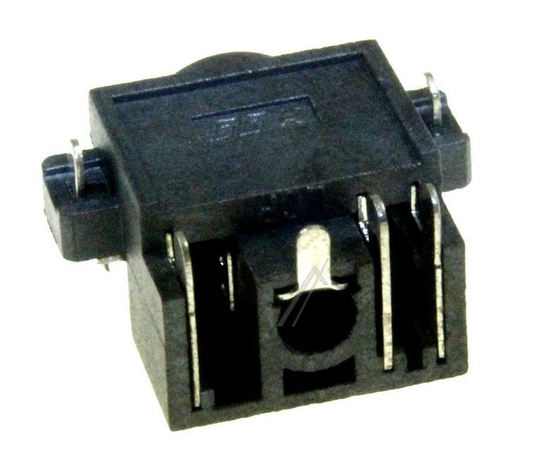 3722-003205 JACK-DC POWER,4P,6.35PI, SN/ NI, BLK