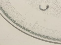 12570000A25472 GLASDREHTELLER, Ø27CM