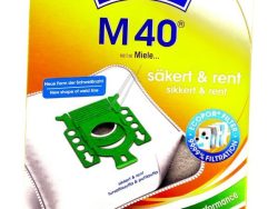 M40 /  99753 6786231 STAUBSAUGERBEUTEL MP AIRSPACE GREEN LINE,  4 STÜCK