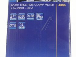 4350 P 4350 TRUE RMS STROMZANGE,  4.000 COUNTS 80 A AC/ DC,  600 V