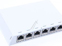 23611106 PATCHPANEL CAT.6A, 6-FACH, TISCH-/ WANDMONTAGE
