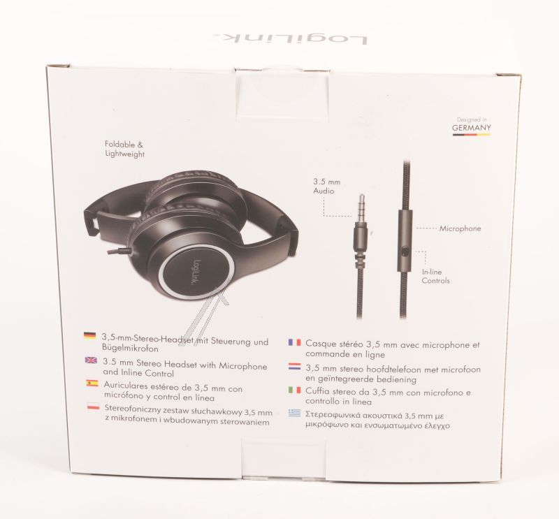 HS0053 LOGILINK STEREO-HEADSET MIT MIKROFON