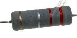 0,22R-5W MR5-0,22 OTPORNIK 8X24MM, AXIAL