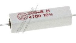 470R-5W OTPORNIK KERAMIČKI AXIAL 25X6,4MM -ROHS-KONFORM-