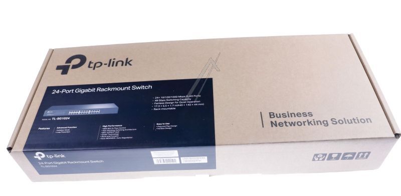 TL-SG1024 GIGABIT ETHERNET SWITCH, 24 PORT, RACK