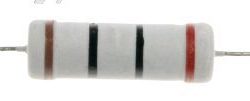 10R-5W MR5-10 METALLOXID-WIDERSTAND 8X24MM AXIAL