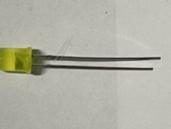 LED-5MM GELB DIFFUS,  1,4V-2,5V 27° 376MCD