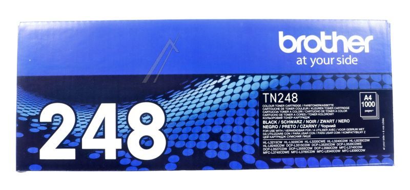 TN-248 BK TONERKARTUSCHE, SCHWARZ, 1K