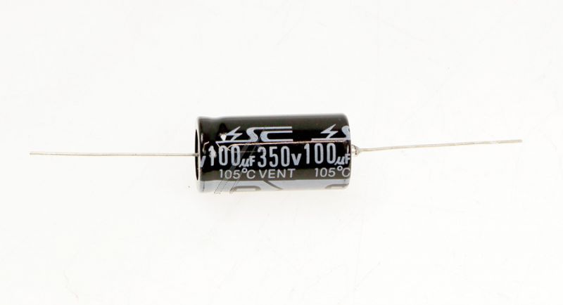 100UF-350V ELKO AXIAL 85° 22X40MM
