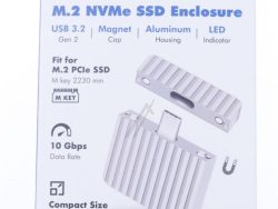 UA0423 USB-C GEHÄUSE FÜR M.2 NVME SSD FESTPLATTEN