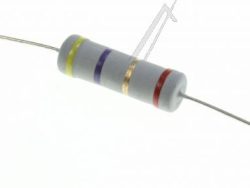 4,7R-5W MR5-4,70 OTPORNIK 8X24MM,  AXIAL