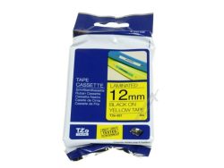 TZE-631 SCHRIFTBANDKASSETTE SCHWARZ AUF GELB 12MM 8M