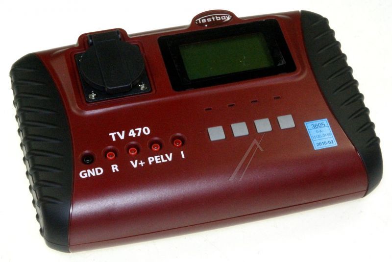 TESTBOYTV470 61910000 VDE-GERÄTETESTER MIT AUTOM. PRÜFABLAUF N.DIN0701/ 0702/ EN62353