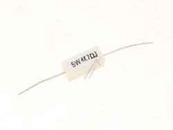 4,7K-5W DRAHTWIDERSTAND AXIAL 17X6,4MM