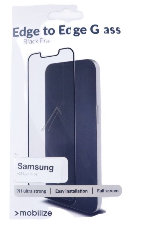 57535 ZAŠTITNO STAKLO EKRANA MOBILIZE - CRNI OKVIR - SAMSUNG GALAXY A35 5G/ A55 5G