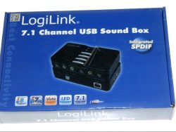 UA0099 USB 2.0 SOUNDKARTE, 7.1 SOUNDPROZESSOR, LOGILINK
