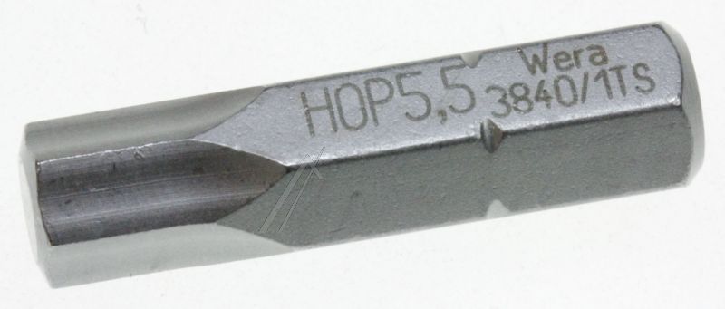 3840/ 1 TS 05071077001 INNENSECHSKANT-BITS 3840/ 1 TS HEX-PLUS SW 5,5X25MM