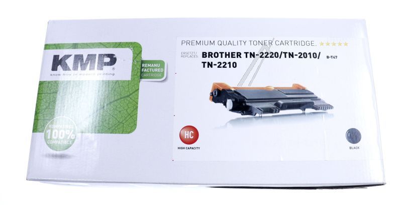 1257,3000 B-T47 TONERKARTUSCHE, SCHWARZ, 2,6K